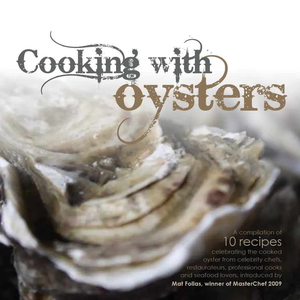 Cooking with Oysters - page 1