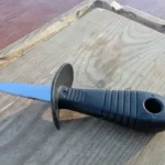 Plastic handle oyster shucking tool